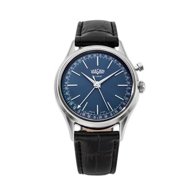 Vulcain Cricket President 39mm Blue Sapphire Caseback BAN248