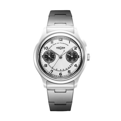 Vulcain Monopusher Heritage Panda Chronograph Mekanik Erkek Kol Saati