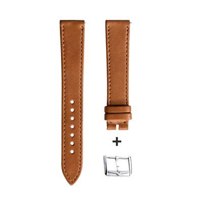 Vulcain BAC207 Kahverengi Deri Kayış - 20mm