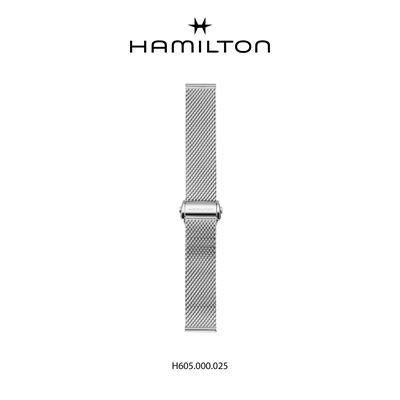 Hamilton H695000025 Hasır Örgü Paslanmaz Çelik Bilezik - 22 mm
