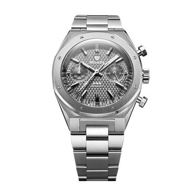 Nivada Grenchen F77 Chrono Mecaquartz Grey MK2 68001Q77 Erkek Kol Saati
