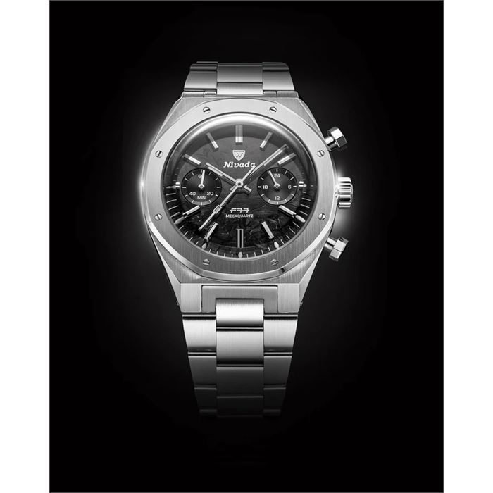 Nivada Grenchen F77 Chrono Mecaquartz Carbon MK2 68002Q77 Erkek