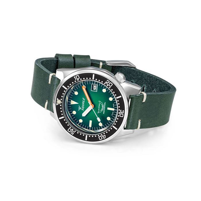 Squale 1521 Green Ray 1521PROFGR.PVE Otomatik Erkek Kol Saati