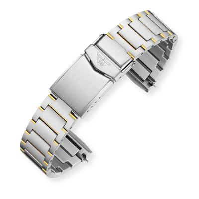 Squale Matic Two Tone Paslanmaz Çelik Bilezik - 19 mm