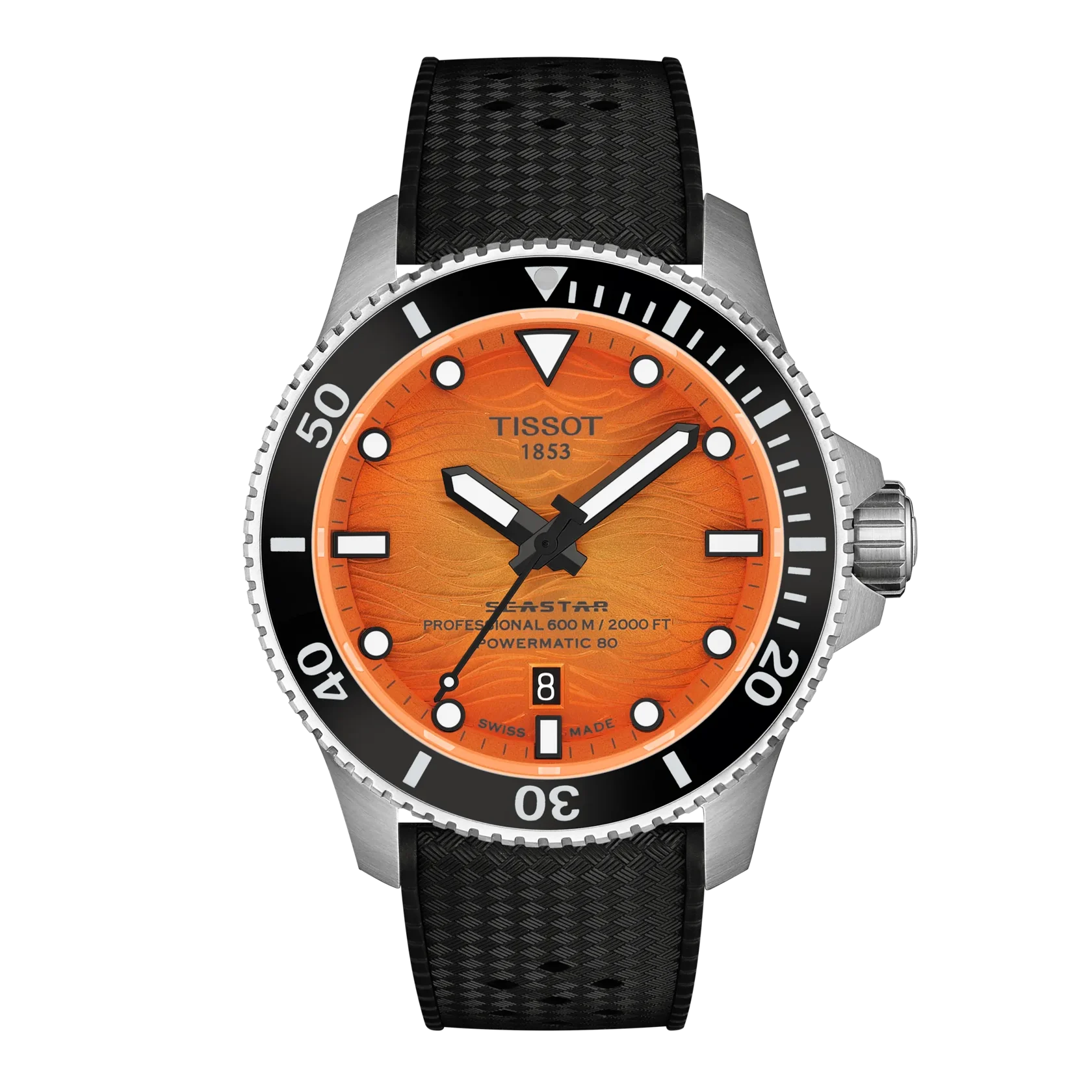 TISSOT SEASTAR AUTOMATIC 腕時計 稼働中 tissot-seastar-2000-powermatic