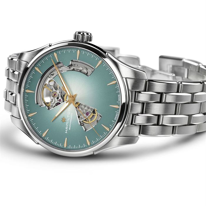 Hamilton Jazzmaster40mm Open Heart H32675141 Otomatik Erkek Kol