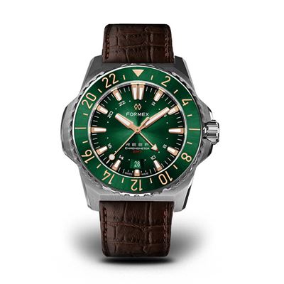 Formex REEF 42mm GMT Green/Gilt COSC 2202.1.5388.722 Otomatik Erkek Kol Saati