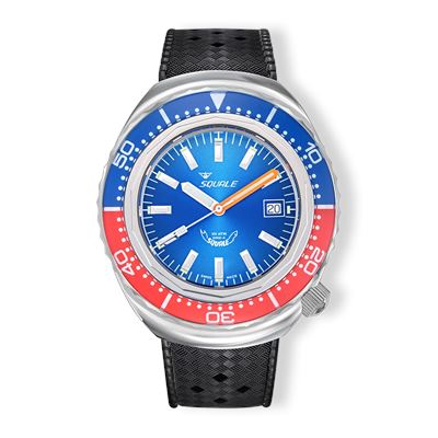 Squale 2002 Blue Red 2002.SS.BLR.BL.HT Otomatik Erkek Kol Saati