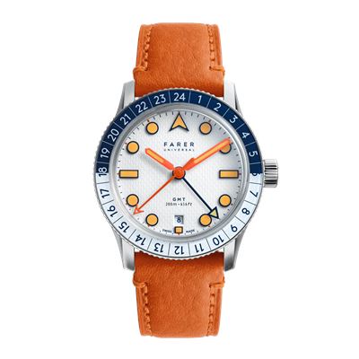Farer GMT Bezel Maze Blue 38MM Otomatik Erkek Kol Saati