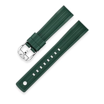 Squale Von Buren Pro Yeşil Silikon Kayış - 20 mm