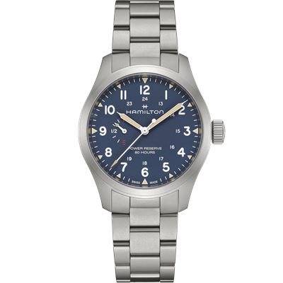 Khaki Field Mechanical Power Reserve 40mm H69509140 Erkek Kol Saati