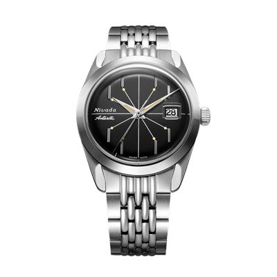 Nivada Grenchen Antartic Spider Black 32072A04 Otomatik Erkek Kol Saati