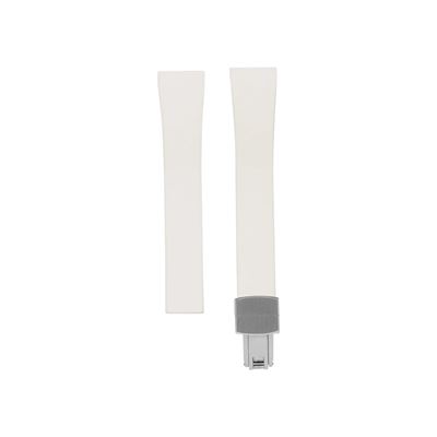 Delugs CTS Beyaz Kauçuk Kayış - 20 mm