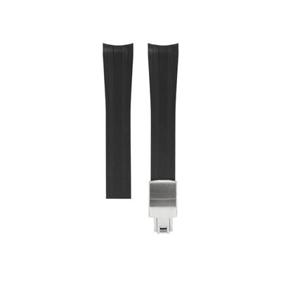 Delugs Integrated BB54 Siyah Kauçuk Kayış