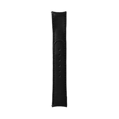 Formex Essence Siyah Deri Kayış - 22mm