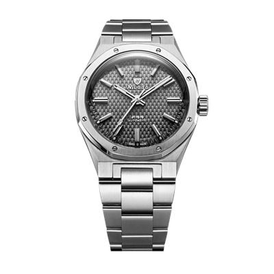 Nivada Grenchen F77 Grey MK2 38mm 68044A77 Otomatik Erkek Kol Saati