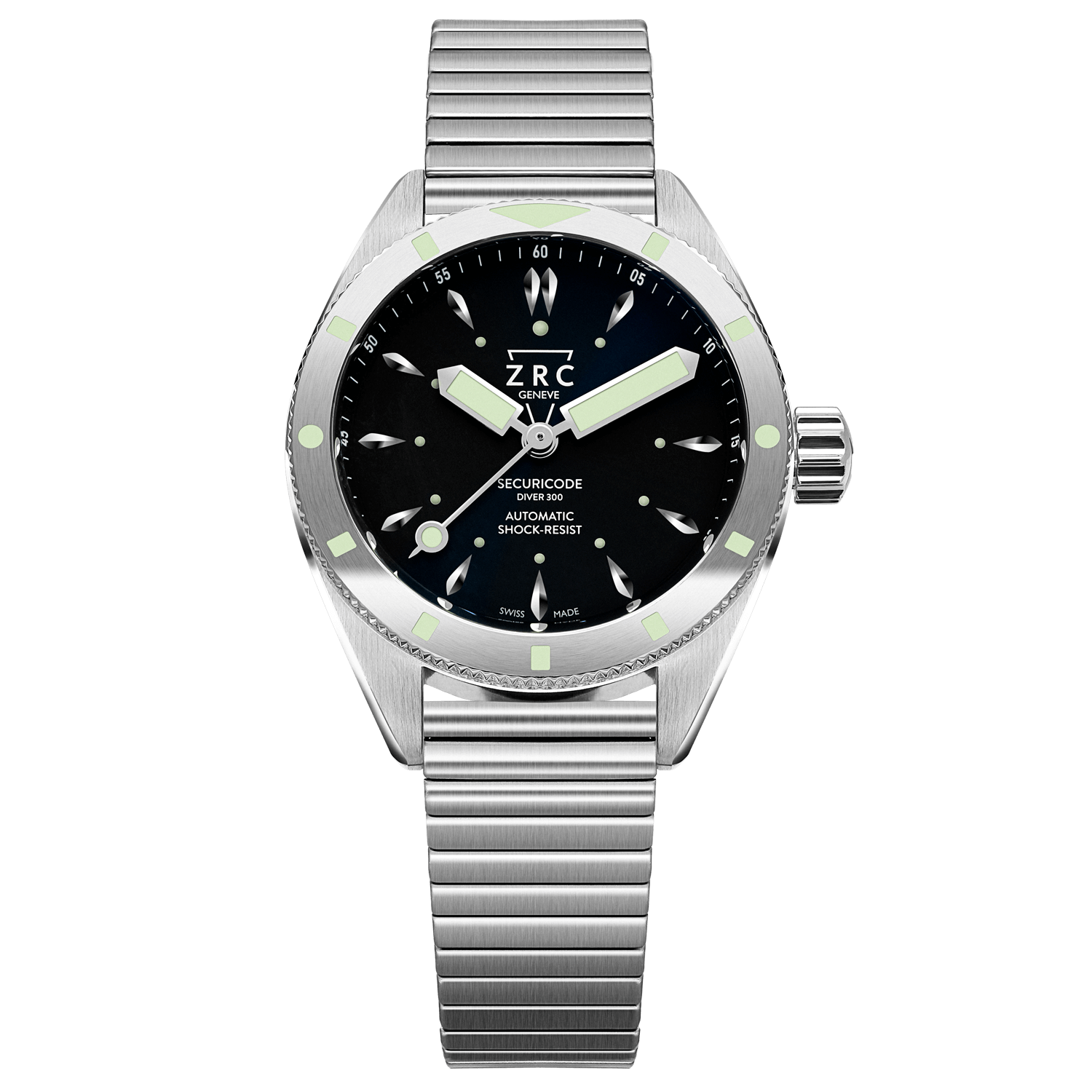 ZRC Securicode Diver300 Metal Otomatik Erkek Kol Saati - Abt Saat