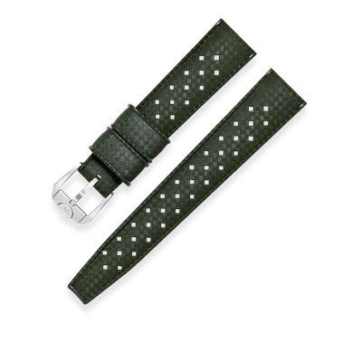 Squale CINHTRGR20 Yeşil Silikon Kayış - 20 mm