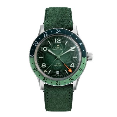 Farer GMT Bezel Nevada Pine 40MM W-NEV-40-GRS Otomatik Erkek Kol Saati