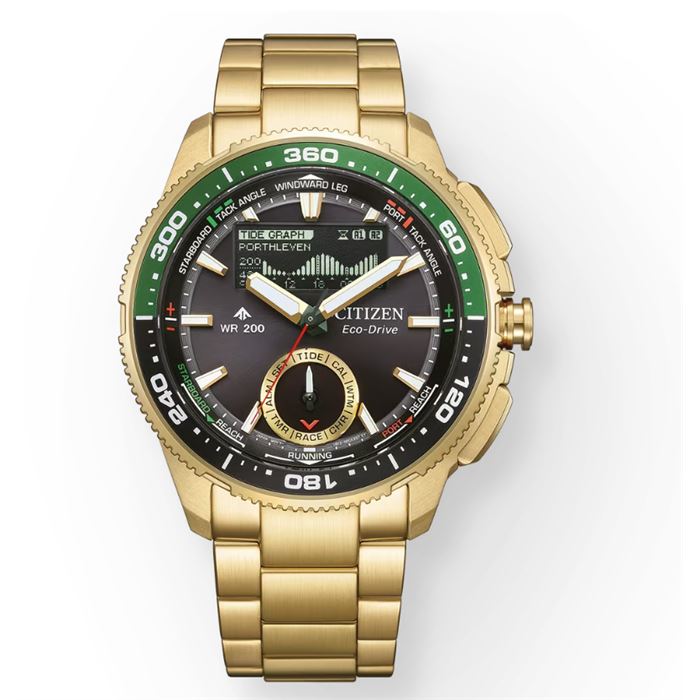 Citizen Wave Tracker JV3002-51E Eco-Drive Erkek Kol Saati - Abt Saat