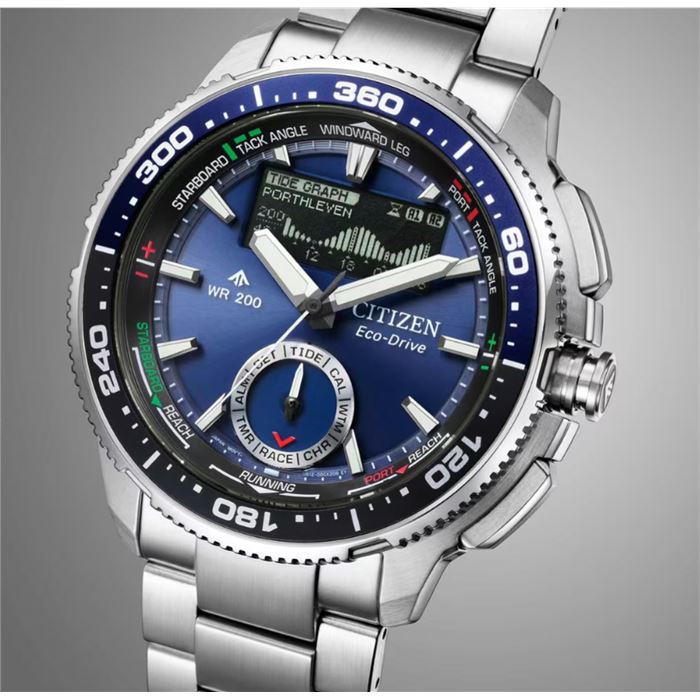 junesawページ Citizen Wave Tracker JV3006-50L Eco-Drive Erkek Kol Saati JV3006