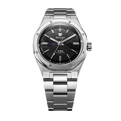 Nivada Grenchen F77 Blue 41mm 69041A77B Otomatik Erkek Kol Saati