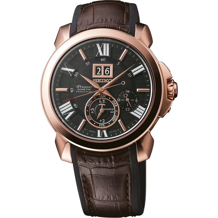 Seiko Premier SNP146P Kinetic Erkek Kol Saati Abt Saat Seiko premier snp146p kinetic erkek kol saati abt saat