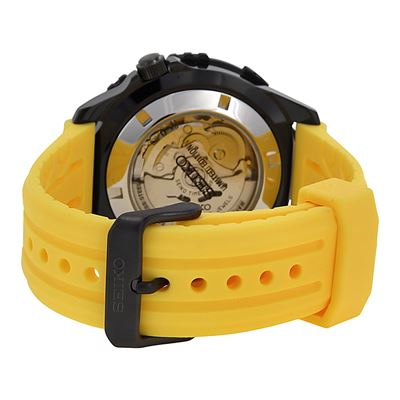 Seiko5 R02T013N0 Sarı Silikon Kayış